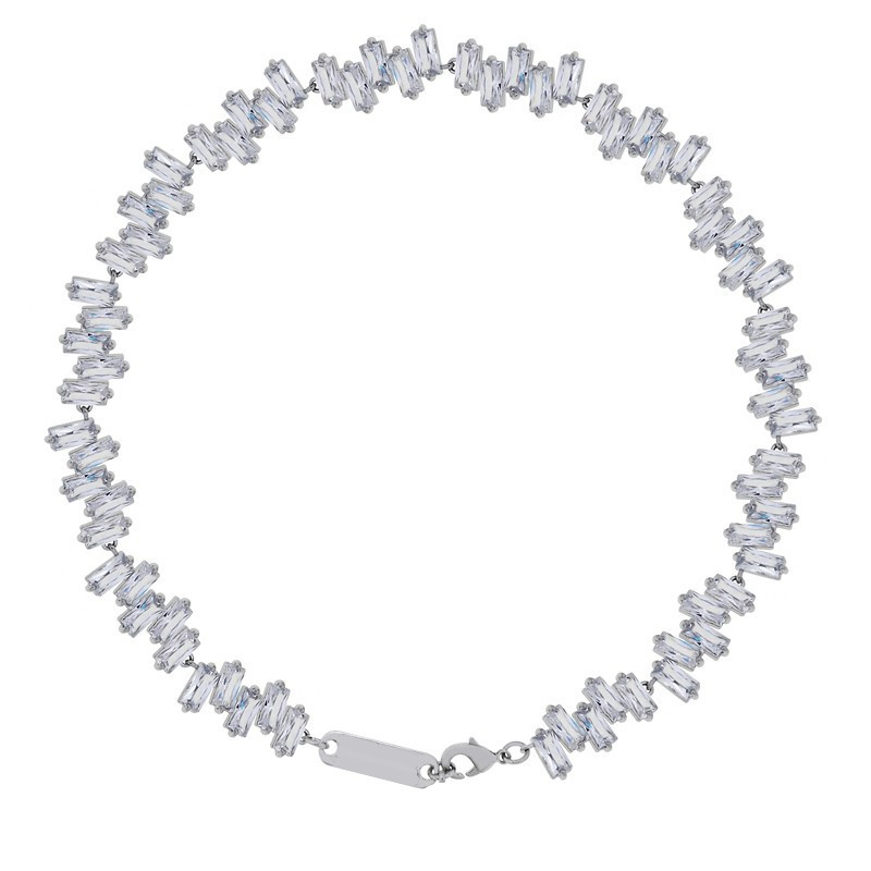 

DIY Saturn orbit Pendant vivian Necklace Irregular Diamond Chain bracelet Designer Jewelry