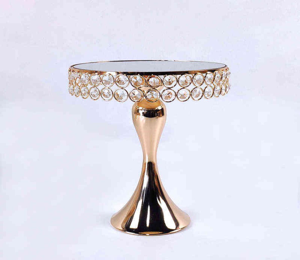 

1pc Gold Antique Metal Cake Stand Round Cupcake Stands Wedding Birthday Party Dessert Cupcake Pedestal Display Plate Home Decor 21