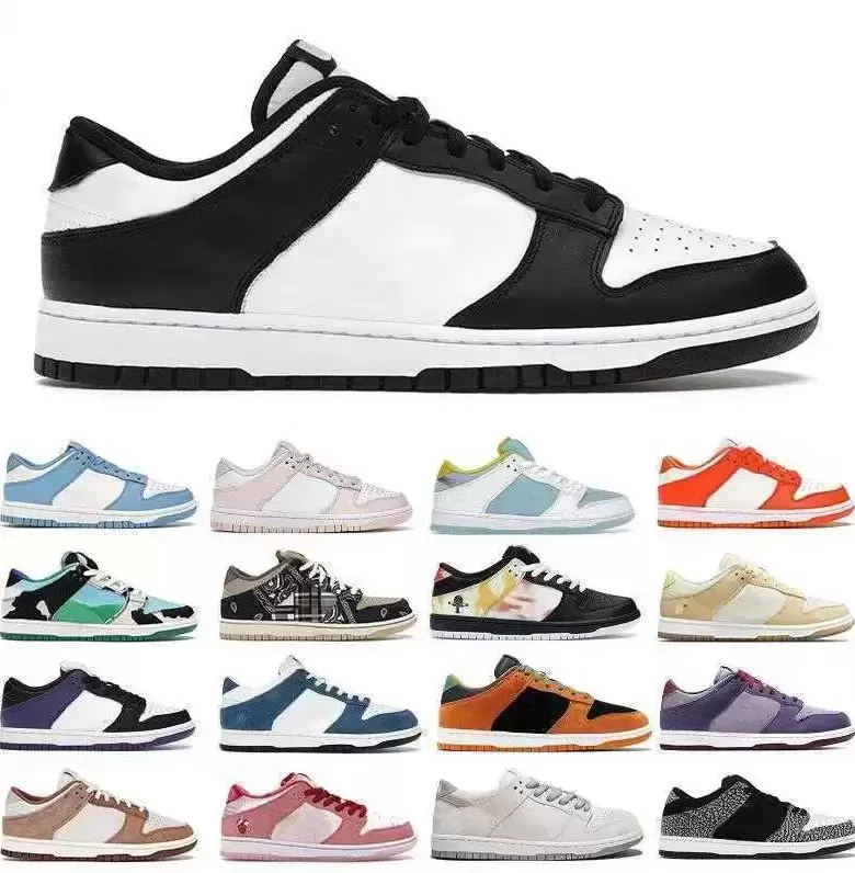 

Casual Shoes Sneakers Mens Trainer Black White Panda University Blue Coast Photon Dust Outdoor Men Women 36-44 Sf