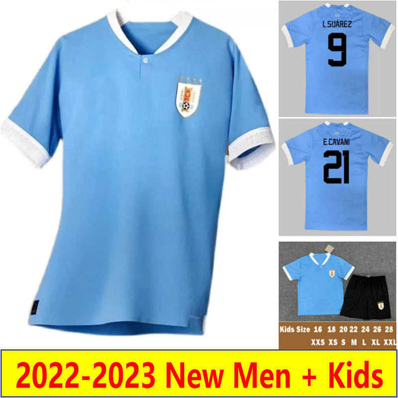 

2022 Uruguay G. De Earrascaeta Mens Soccer Jerseys D.godin J. M. Gimenez F. Valverde E. Cavani Home Away Short Sleeves Football Shirt Men, Kids 22-23 home