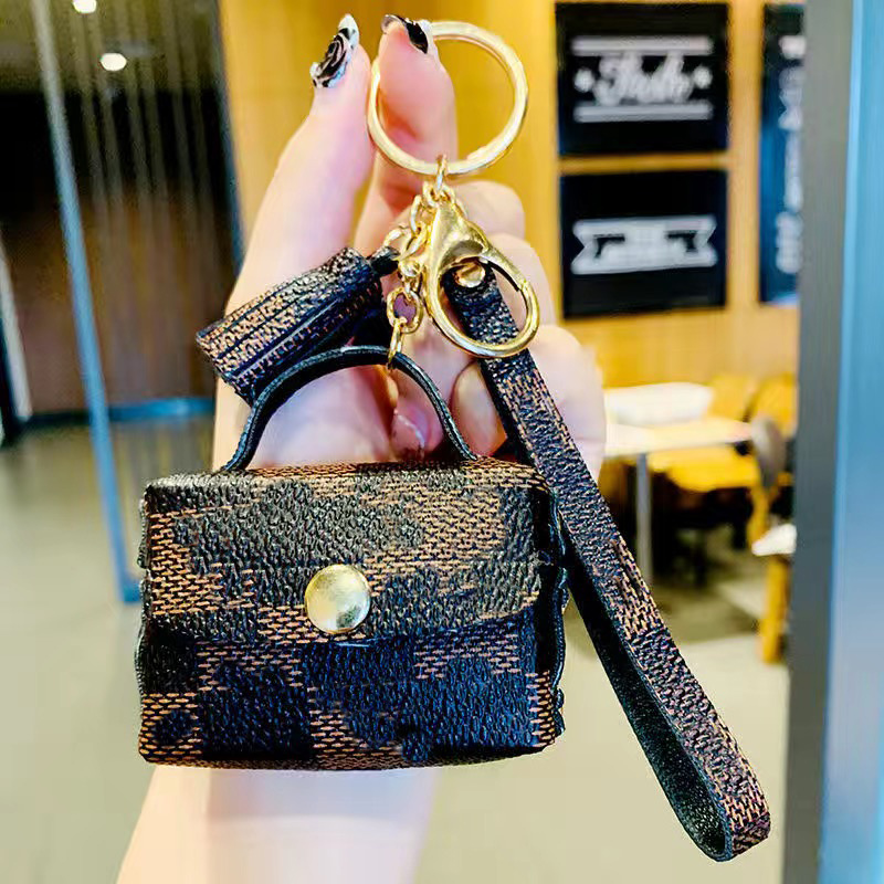 Chaînes clés en cuir Lovely Wallet Fashion Accessories Amateur cadeau fait à la main Femmes Femmes Sac Pendentif Livraison GRATUITE