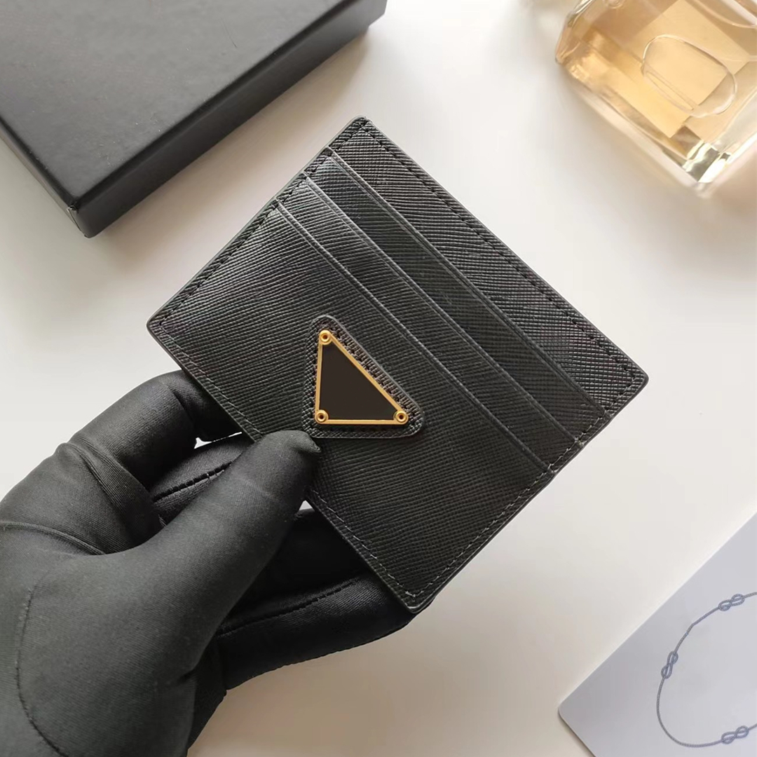 

Classic Designer Card Holders Purse Mens Luxury Wallets Womens Genuine Leather Coin Purses Deluxe Double Sided Travel Passport Credit Cards Holder, Customize (please consult me)