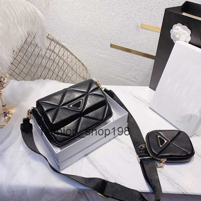 

Women Fashion Shoulder Bags Designer Chain Strap Handbag Leather Crossbody High Quality Handbags Flap Bag White Black Wallets 2023