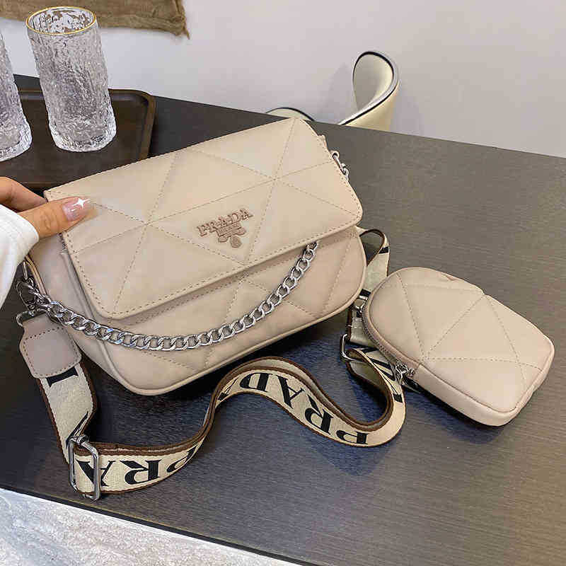 

Shopping Bags Fashion Bag Super Fengxiang lock chain single shoulder oblique span ne, Gray