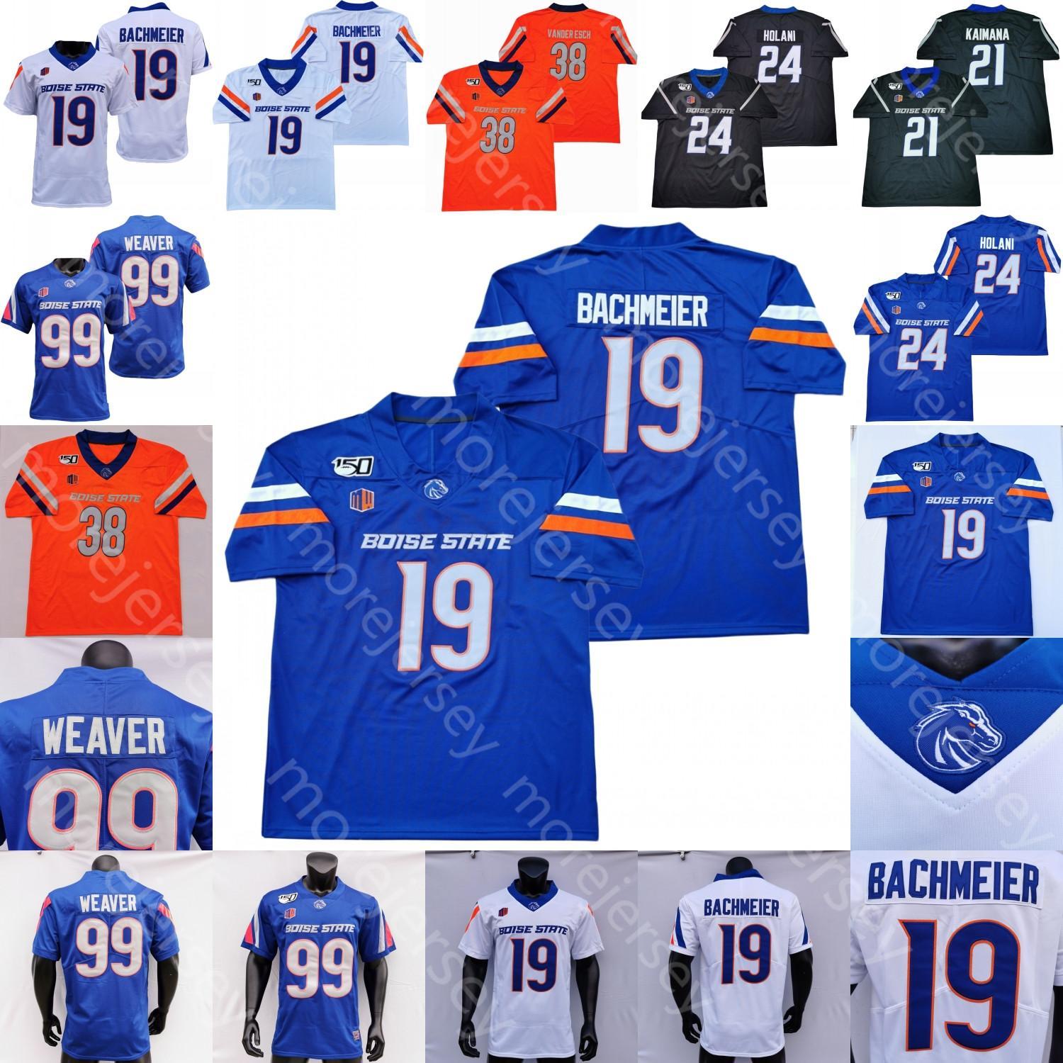

College Boise State NCAA Football Jersey Andy Avalos Jay Ajayi Hank Bachmeier Khalil Shakir Andrew Van Buren Habibi-Likio Stefan Cobbs Isaia, Grey