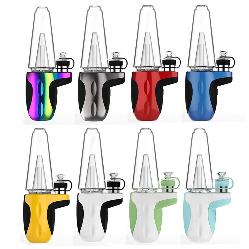 

Authentic Exseed Dabcool W2 Electric Dab Rig Kit TC Vape 1500mAh Glass Water Bubbler Bong Wax Concentrate Oil Atomizer G9 SOC Hato H2 Dabber Enail Mod Herbal Vaporizer, Black