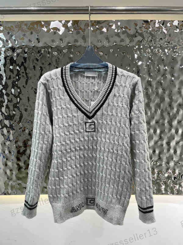 

Designer Womens Sweaters Sandro CNL Letter Logo Tops Autumn And Winter Warm Brand Sweaters