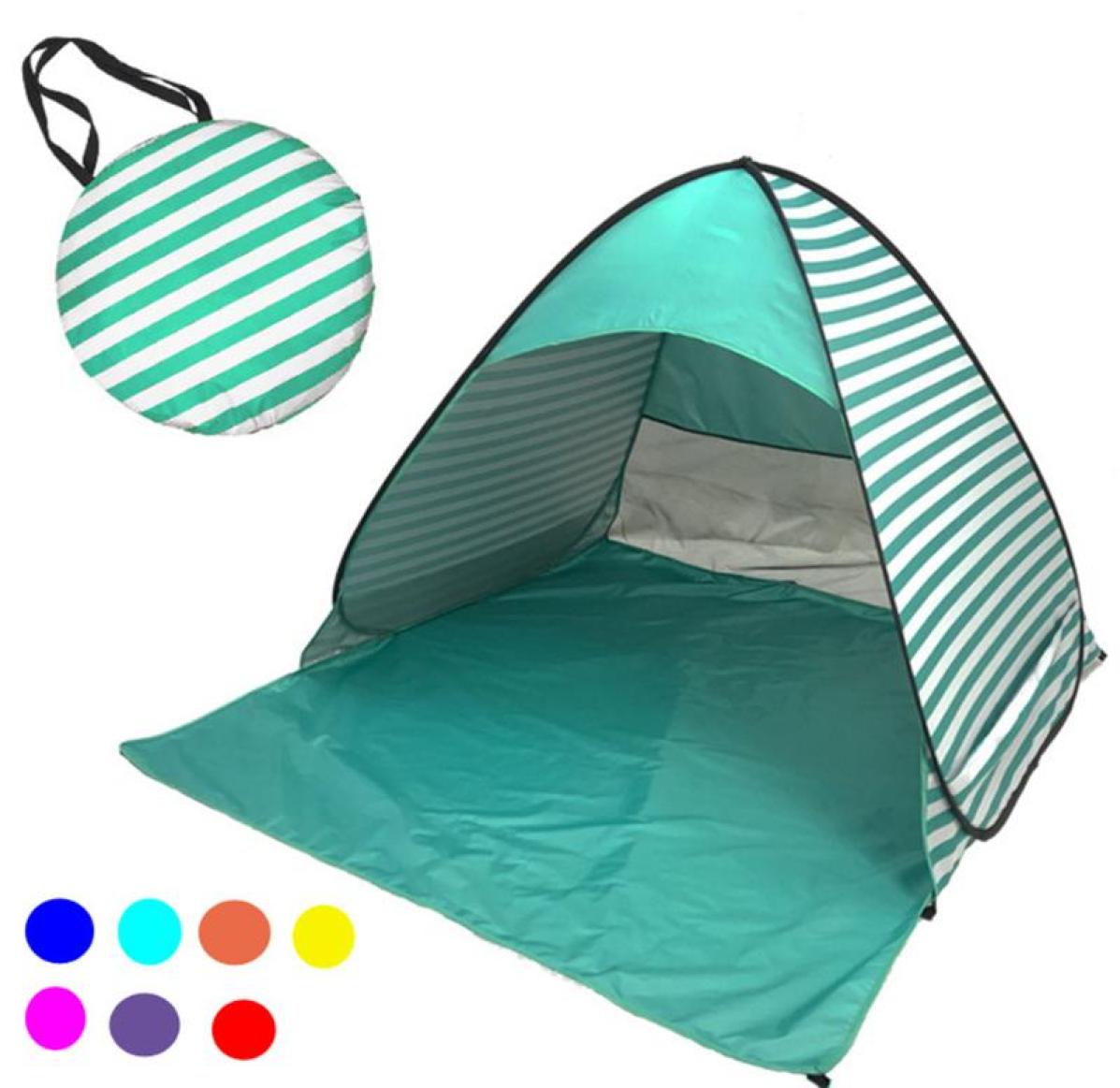 

Tents And Shelters Portable Automatic Camping Hiking Children Outdoor Play Sunshelter Instant Open Tent Foldable Beach