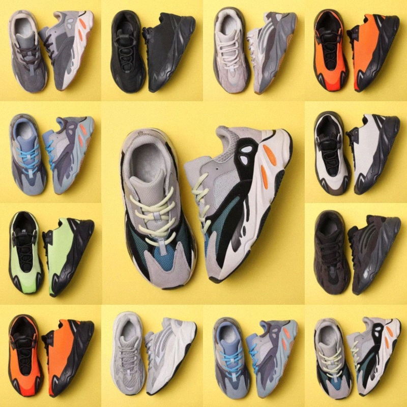 

children 700 Kids Shoes V2 toddlers baby Sneakers Girls and Boys Running shoe Skeleton black Trainers youth designer children Toddler Athletic Infants Y7KQ#, Customize(