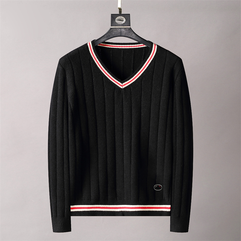 

mens designer sweater men sweaters cashmere v-neck fashion pullover jumper Women Sweaters high-end design Long Sleeves Knitwear Jumpers Black Beige