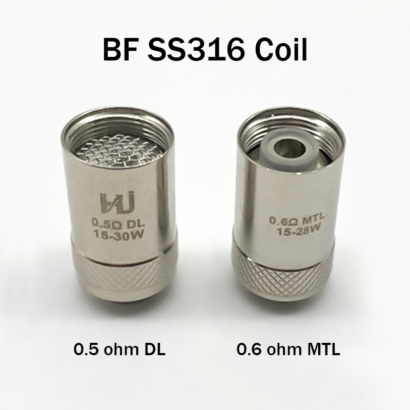 Replacement Coil Head For Joyetech CUBIS/eGO AIO Kit/Cuboid Mini BF SS316 0.5ohm DL/0.6ohm MLT-image-822653021