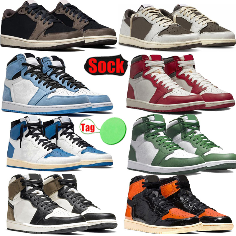 

fashion 1s mens basketball shoes Cactus Mocha dirty powder iridescent Pale Ivory designer men women sneakers wolf grey shadow University Blue womens trainers, #10 patent bred