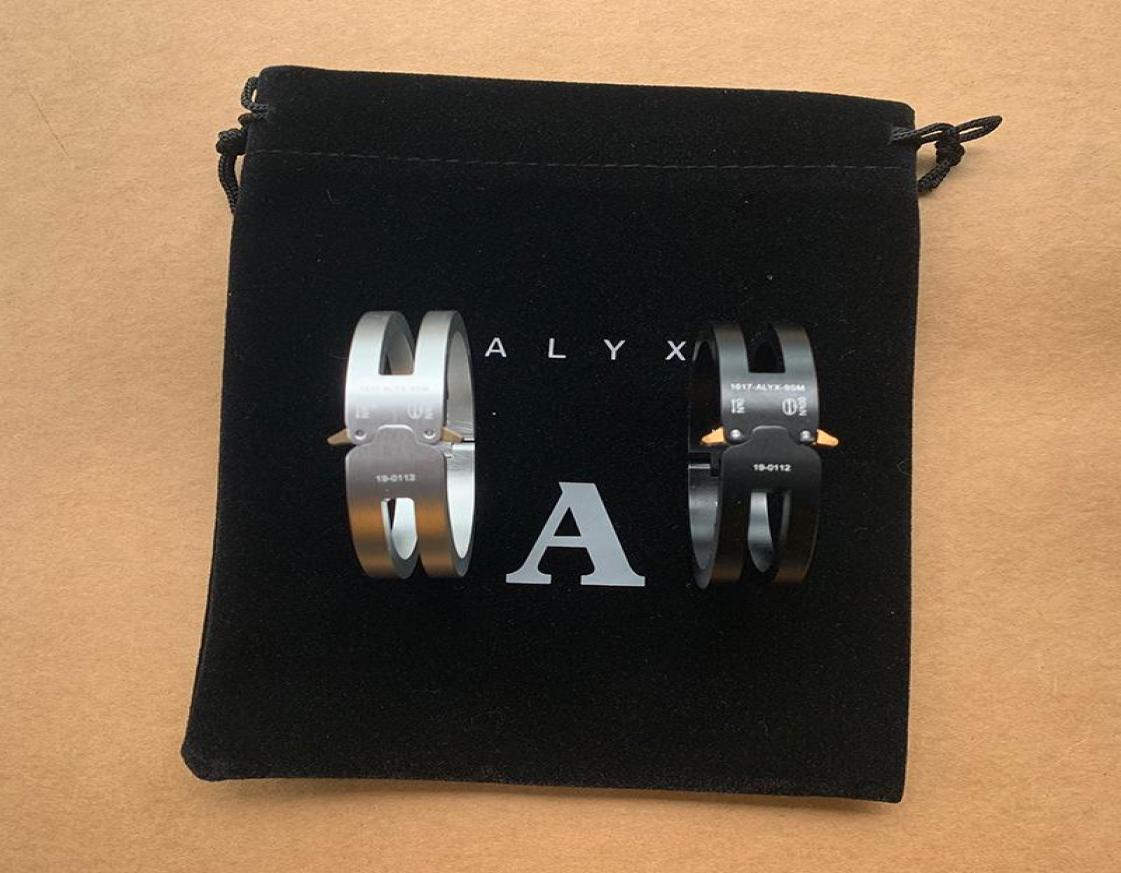 

Top Version 1017 ALYX 9SM Rollercoaster Track Alloy Bracelet Aluminium 11 High Bangle