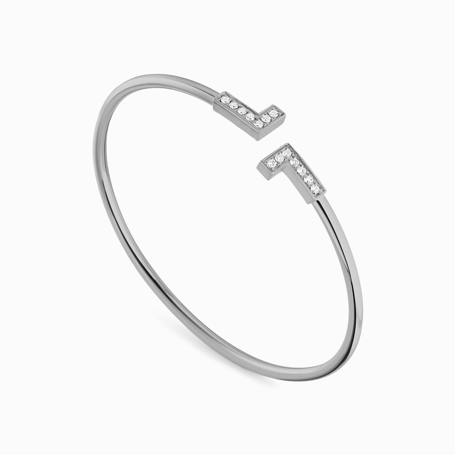 

charm bracelets Double T letter open bracelet wholesale gold silver rose gold diamond designer jewellery luxury bangles for mens womens bijoux cjewelers