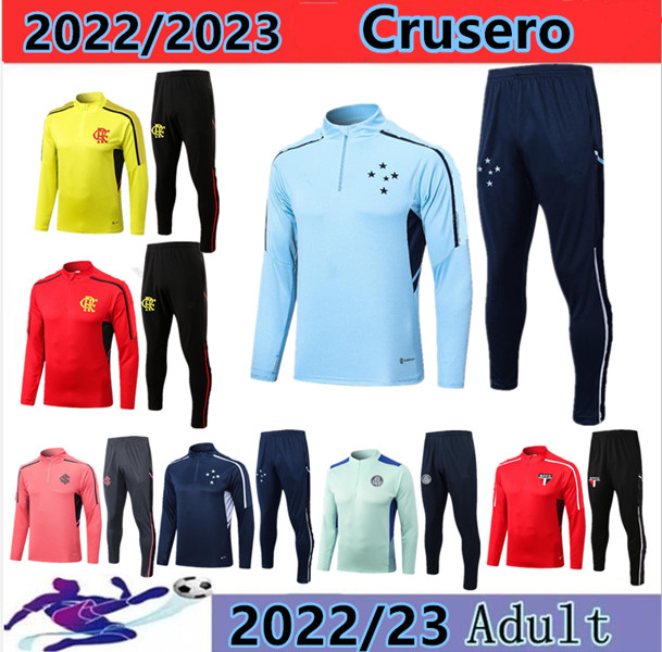 

Sets 22 23 Sao Paulo Palmeiras Cruzeiro David Luiz DIEGO E.RIBEIRO GABI Shirt CR Soccer Flamengo Soccer Training, Wine red