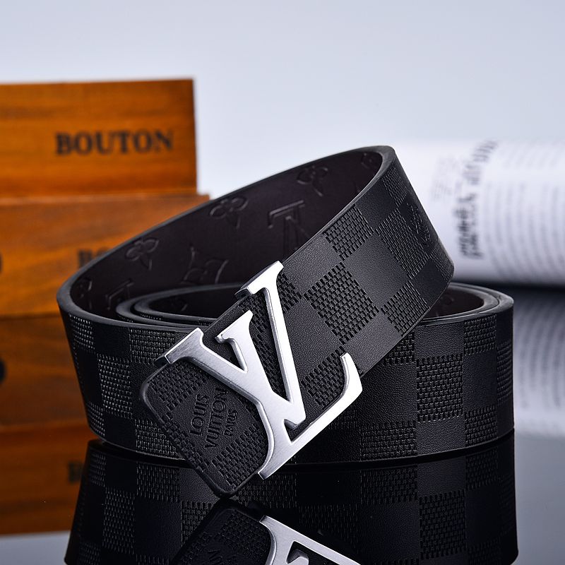 

Louis Vuitton LV 2023 New Luxury designer Belt Buckle Fashion Genuine Leather Women Belts For men Letter Double Big gold classical A302, No box