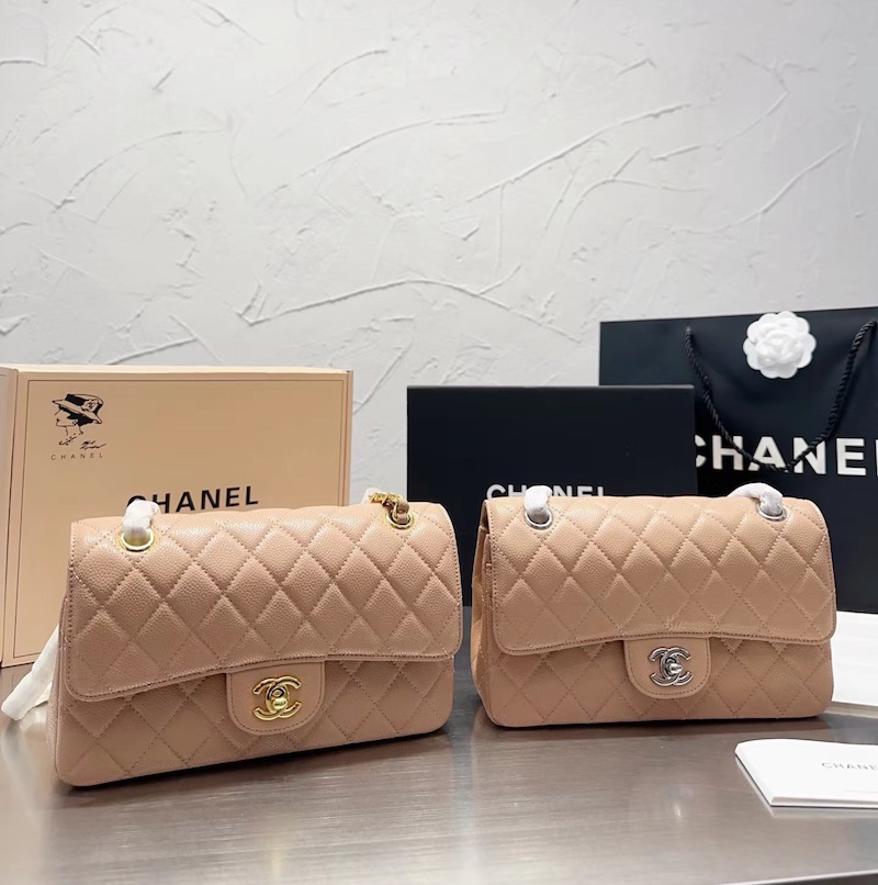 Chanel high-quality classic CF cowhide cow leather 23cm woman shoulder sling vintage bags
