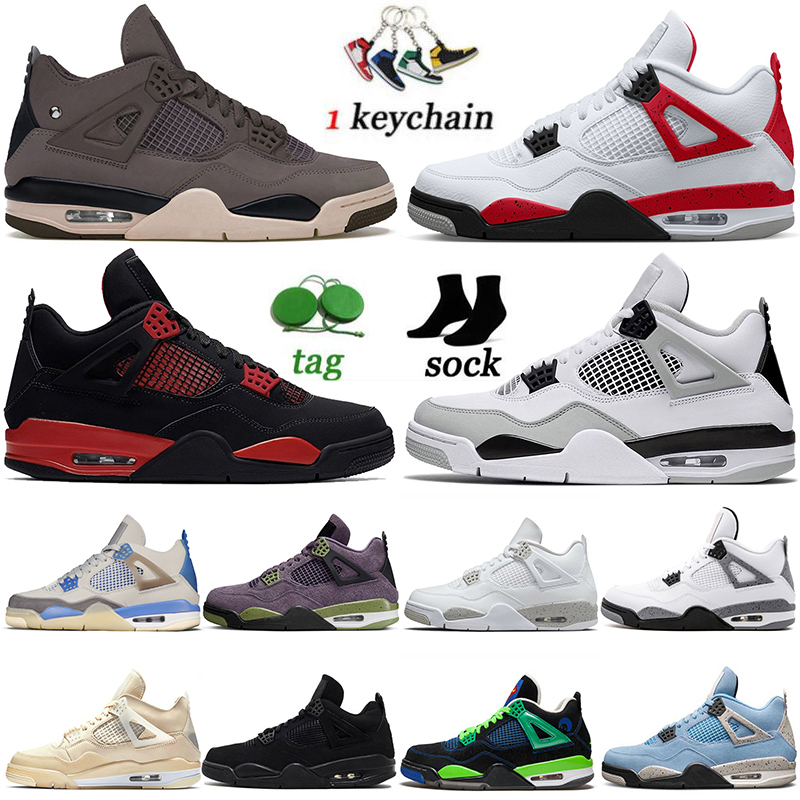 

OG Men Women 4 Basketball Shoes 2023 Top Quality Jorda 4 Jumpman 4s Mens Sneakers Military Black Cat Offs White Oreo Infrared University Blue Sports Trainers Size 47, A23 40-47 craft 1