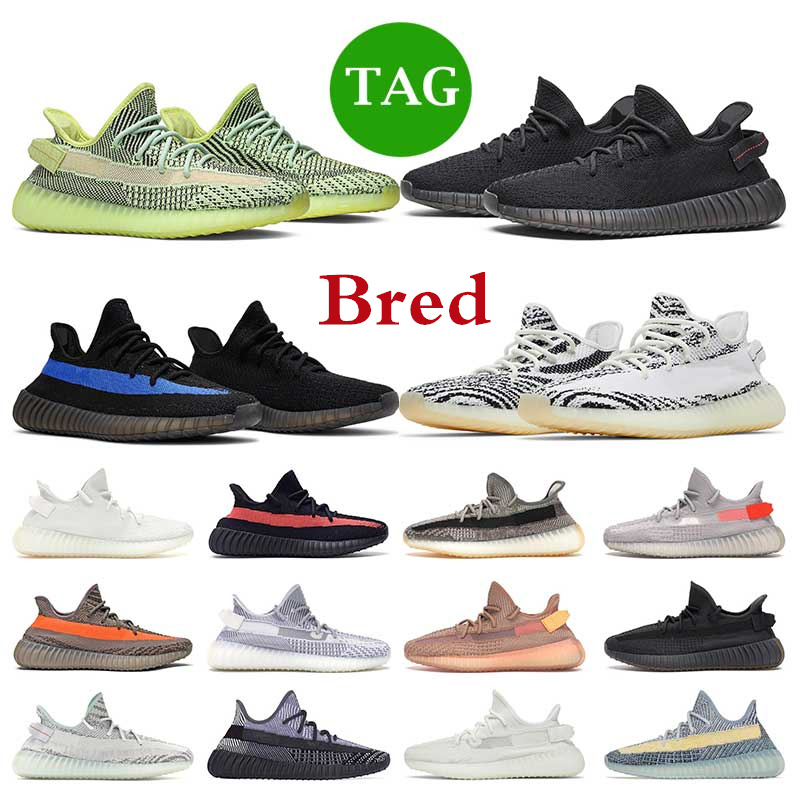 

Men Running Shoes 350 V2 Women Trainers Static Reflective Dazzling Blue Bred Zebra Cinder Cream Cloud White Carbon 350s Sports Sneakers