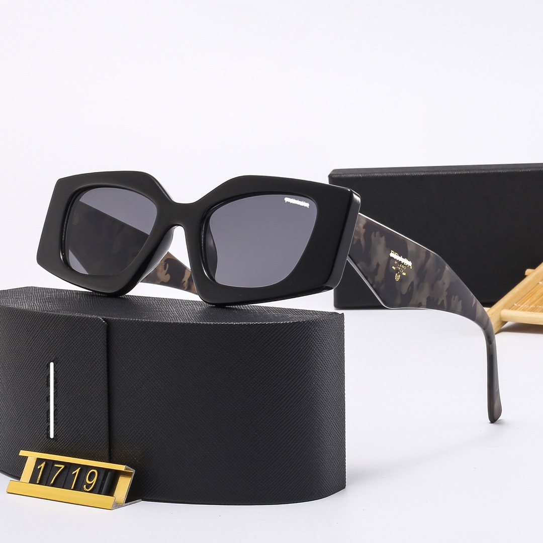 

Top luxury Sunglasses polaroid lens designer womens Mens Goggle senior Eyewear For Women eyeglasses frame Vintage Metal Sun Glasses With Box FF1719