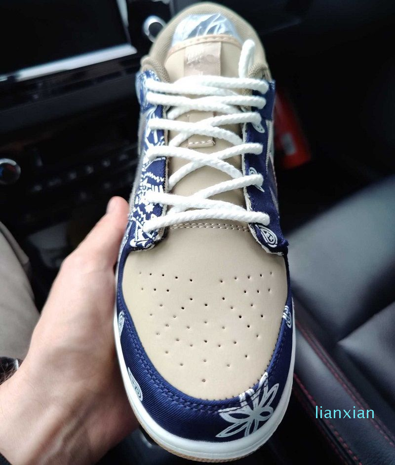 

F003 Ankle Boots Women Sneakers Trainers Casual Skateboard Shoes University Blue Dark Mocha Bred Shadow Twist Classic Mens black grey -44, Blue/black/white