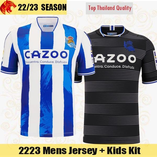 

22 23 Real Sociedad OYARZABAL Soccer Jersey 2022 2023 ISAK ZUBIMENDI SILVA CARLOS FDEZ ILLARRA camiseta de futbol GURIDI BARRENETXEA Football Shirt home away FIF, 2223 home