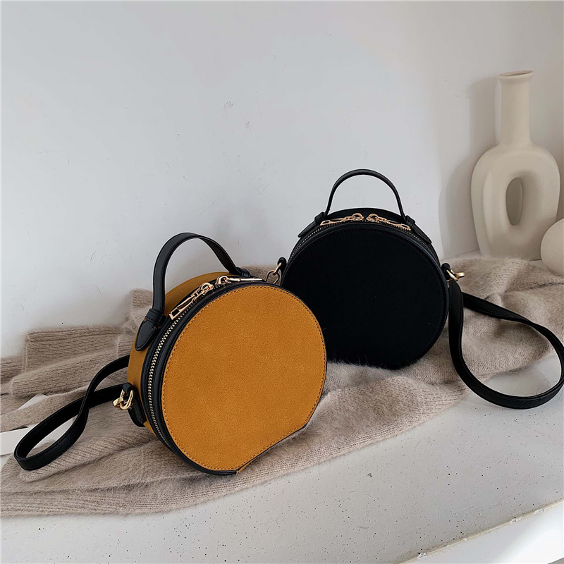 

Evening Bags Fashion Small Round Crossbody Bags For Women Luxury Handbags Women Bags Designer Mini PU leather Handbags and Purses 30 221124, As photo