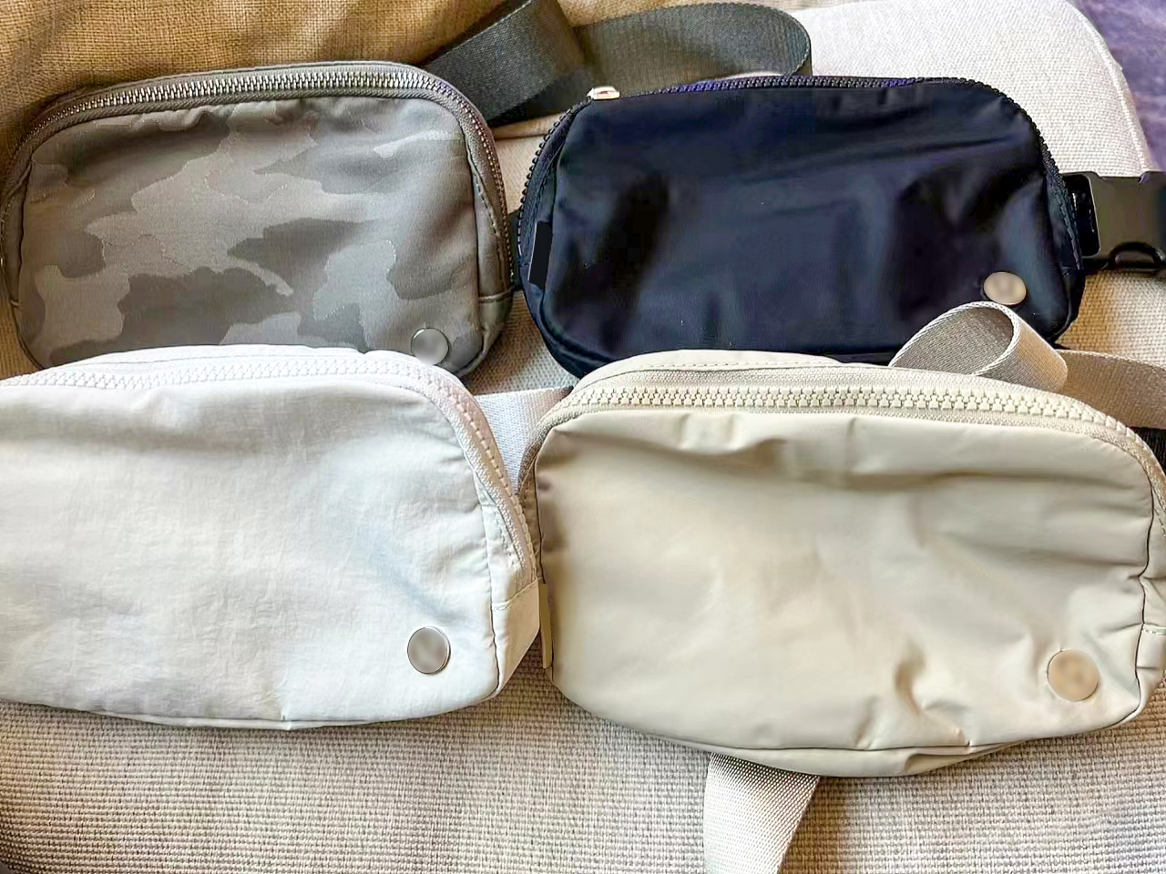 

Luxurys fashion Totes Nylon Teedy everywhere Waistpacks lulu belt Waist Bag bumbag chest wallet fanny pack Cross Body Shoulder Designers Clutch women men yoga bags