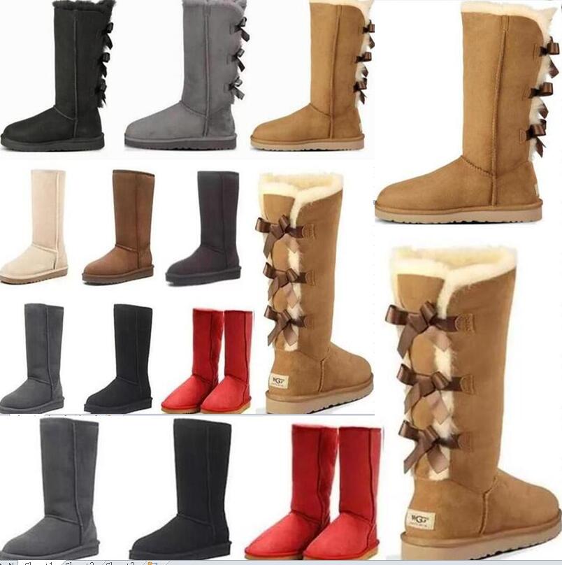 

Warm Boots Snow Boot Ankle Bootss Australian Classic Womens Mini Half Winter Full Fur Fluffy Furry Satin Usa Gs 585401 Booties Slippers Hot Ug Selling Wgg