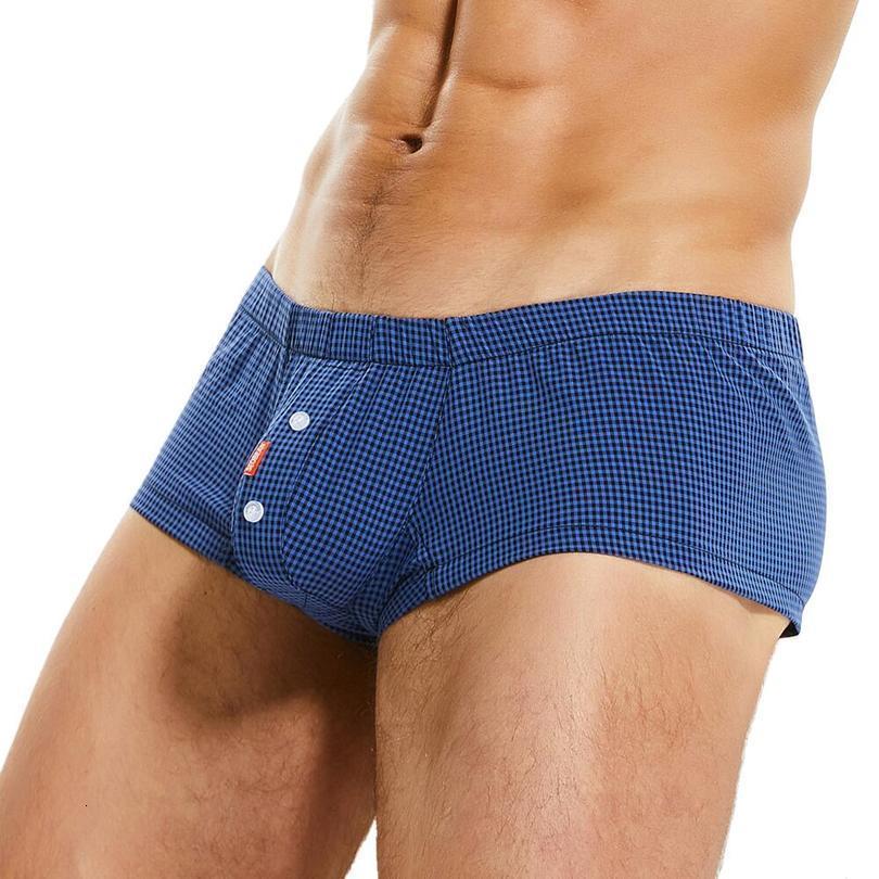 

Underpants SEOBEAN Boxers Mens Underwear Boxer Shorts Panties Home Lounge Plaid Breathable Men Sleep Bottoms 221123, Green
