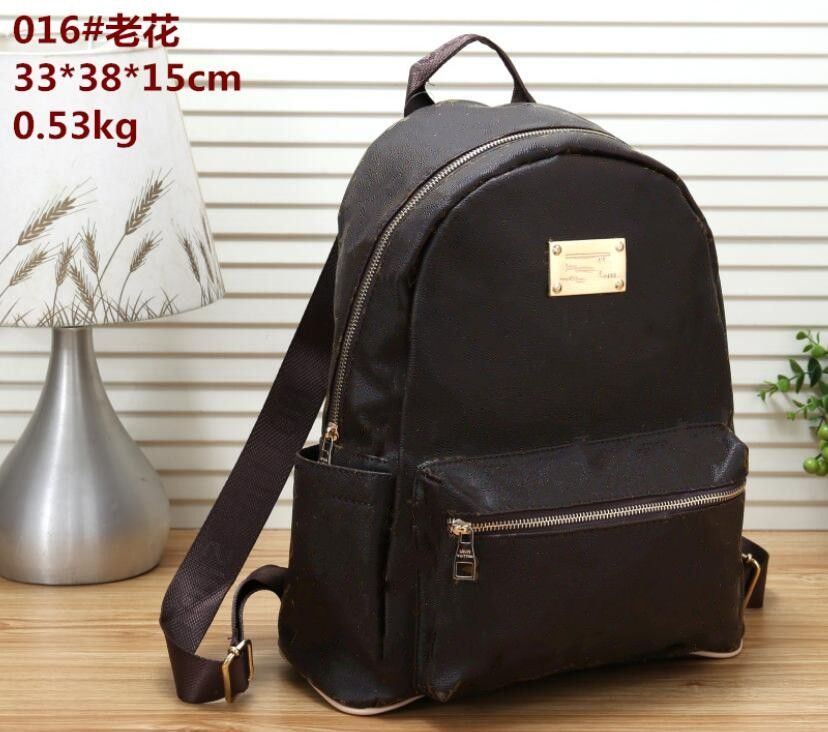 Fashion Womens Backpack Mens Luggage Women Brown flowers handbags Shoulder Fitness Sports Messenger Bag 40cm schoolbag Crossboby Wallet Designer-image-822866910