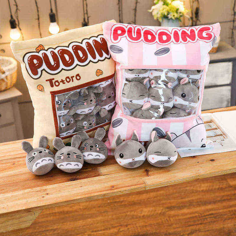 

Kawaii Pudding 8 Piece Hamster and Cat Plush Balls Bag Snack Toy Soft Cartoon Animal Stuffed Pop Sofa Cushion Girlfriend kids Gifts J220729