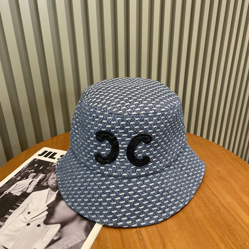 

Summer Fashion Designer Bucket Hat Fishermans Hat Womens Winter hats Ladies Exquisite Comfortable Topee Men Caps Casquette D22112402JX, Blue