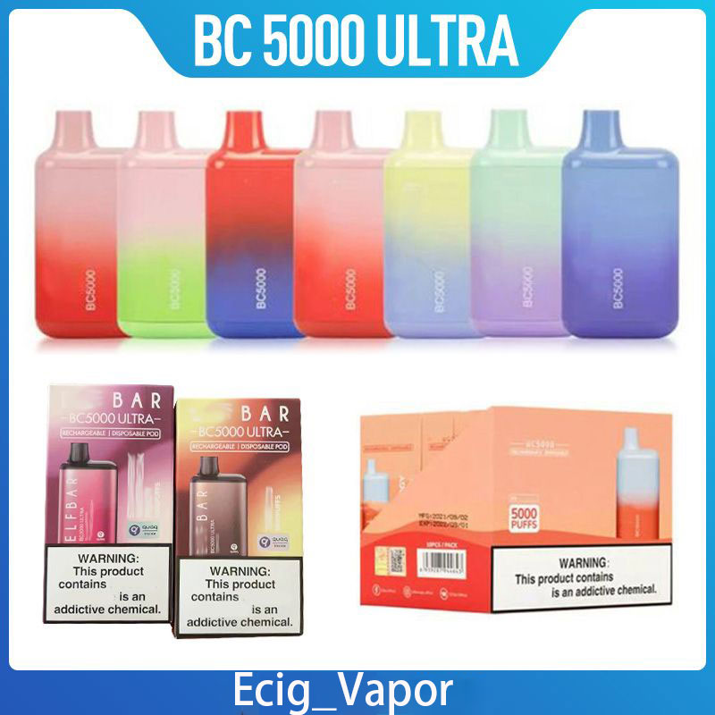 

Disposable E Cigarette Vape Pen 10Ml Prefilled Cartridge Pod Device 650Mah Rechargeable Battey Vaporizer Vapes Elux Bc 5000 / 4000 / 3500