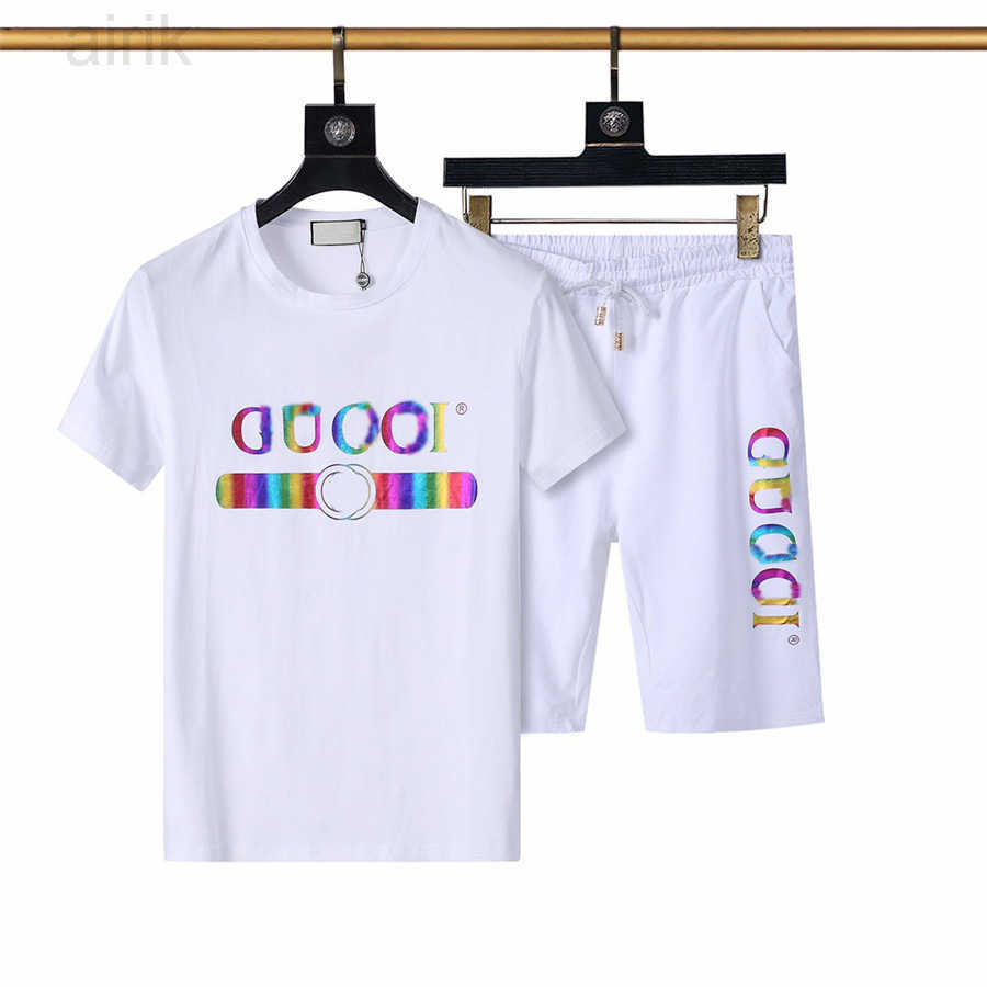 

Designss Men's Short Sleeve Tracksuits Fashion Pullover Cotton Track Suit High Quality Tshirts Jogger Pants Sets Sweatshirt Tracksuit Mens Sportswear, 12