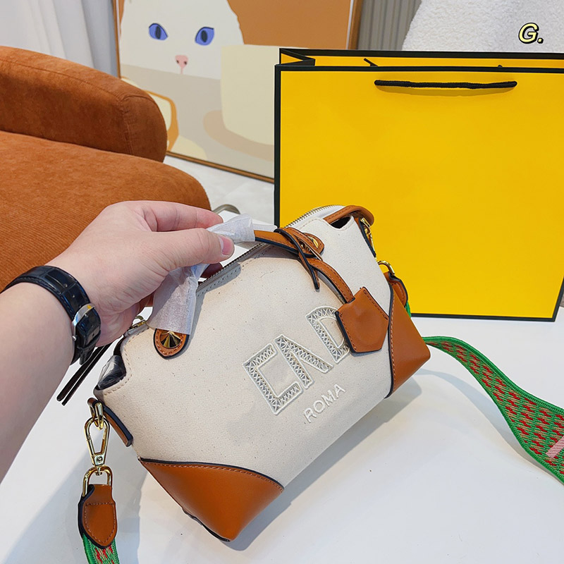 

Designer Bags Luxury Brand Tote Bag Handbags Women Crossbody Bags Canvas Shoulder Pillow Purses Letter Printing Messenger Boston Wallet, Color 01
