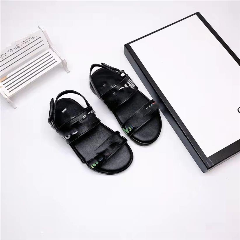 

black shoes for kids boy dress summer and spring fancy seaside sandals plaid designer fashion ankle shoe baby boys and girl send w244y