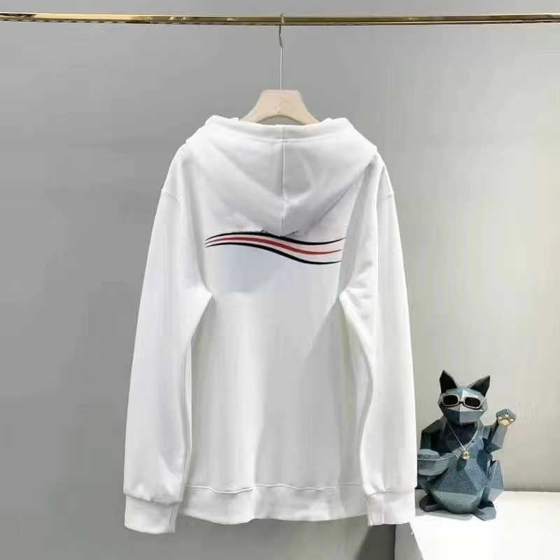 

Designer Luxury Classic Balanciagas Coke Wave Ballanciagas Hoodie Tech Hooded Paris Front And Back Letters Plush Sweater Men' And Women' Hooded Jacket white, No sale