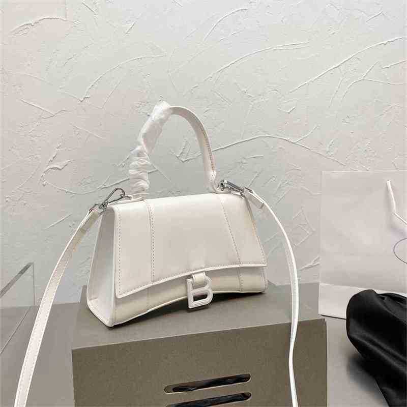 Handbags Balencaigass Designers Luxury Bags Texture Messenger Hourglasss Small Bag Women's Summer 2022 Trendy Net Red Fashion Versatile Ins KOH