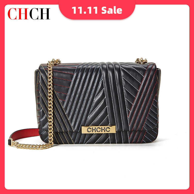 

Cross body Bags CHCH Women Handbag Shoulder for lady Tote Fashion Hand bag More Color Red Black Brown Green Khaki 221116