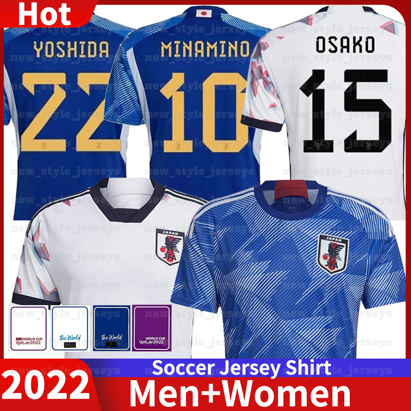 

Japan 2022 Soccer Jersey 2023 ATOM Japanese 22 23 Football Shirt 10 MINAMINO KAMADA MORITA KUBO YOSHIDA TOMIYASU NAGATOMO GONDA YAMANE, Men-(ri ben )