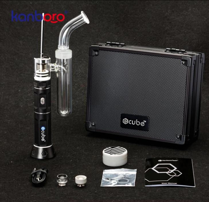 

Kanboro Ecube Erig Dabado Vape Dry Vape Pens Wax Vaporizer DrDabber Supplier Nail Device Portable Vapor Kit Dab Rigs Device9237804, Black