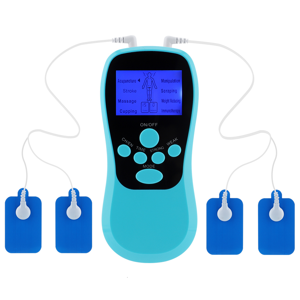 

Portable Slim Equipment 15 Level Dual Channel TENS EMS Unit Muscle Stimulator for Pain Relief Therapy Electronic Pulse Massager Body Massage Acupuncture 221124