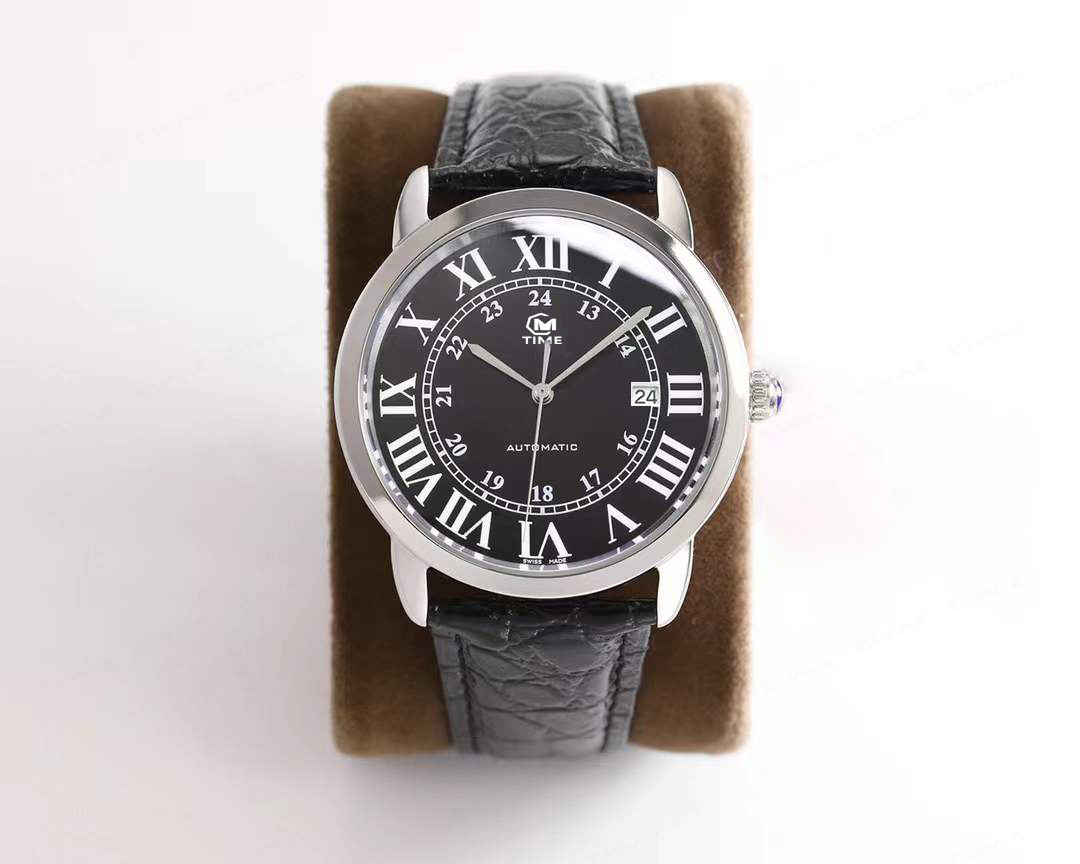 

Business men's automatic mechanical watch fashion sports watch refined steel case strap delicate appearance, Colour2