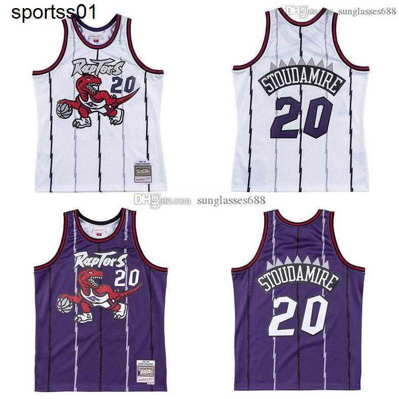 

Stitched Damon Stoudamire Jersey S-6XL Mitchell Ness 1995-96 Mesh Hardwoods Classics retro basketball jerseys Men Women Youth