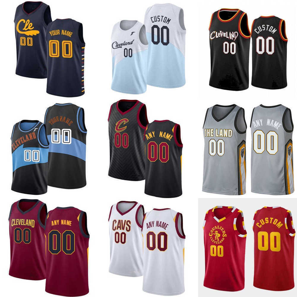 

75th Custom Jersey Cleveland''Cavaliers''Men Women Youth Cedi 16 Osman Denzel 45 Valentine Lauri 24 Markkanen Evan 4 Mobley Basketball Jerseys RED, Color
