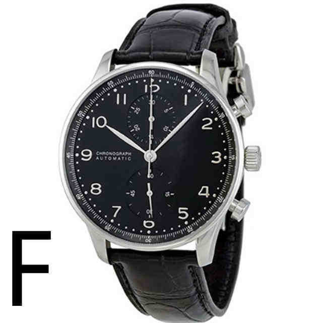 

Black Chronograph Pilot Portugieser Sapphire Rose Gold Coffee Men Blue Leather Sport White Watches Watch 5bwo