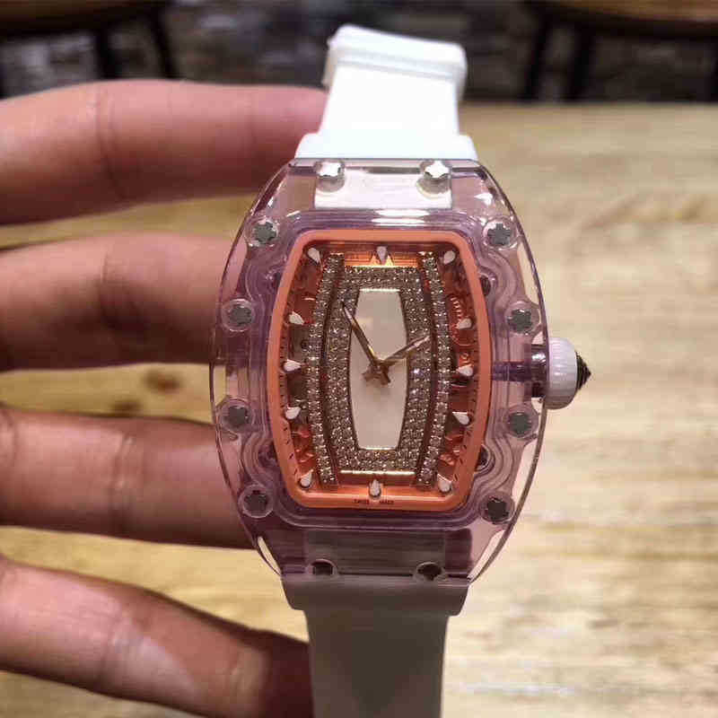 

Watches Mechanical Watch Richa Milles Business Leisure Rm07-02 Fully Automatic Crystal Case Tape Movement