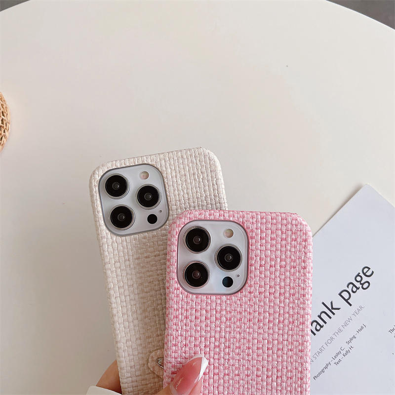 

Luxury nverted triangle woven pattern cases for iPhone 14promax 14pro 14plus 13mini 13promax 13pro 13 8 7Plus X Xs Xr XSMAX 11 12 Promax 12mini 11pro, Style 3-#