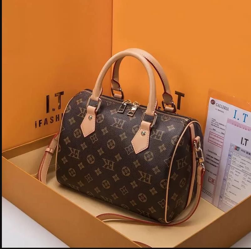 

Luxury Bags Women Cross Travel Body Designers handbag Shoulder Classic Genuine Leather Tote Messenger Handbags 30cm bag, 1-white check
